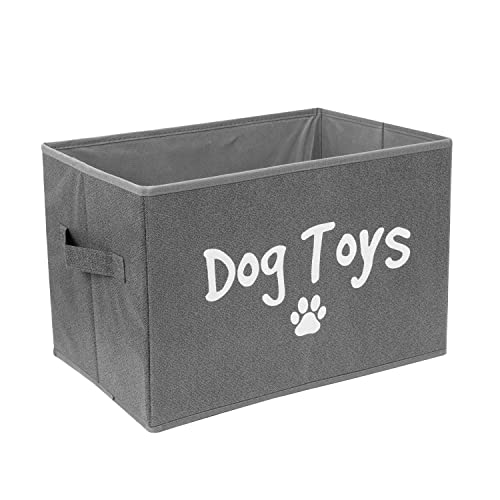 Smart Choice Dog Toy Box, Grey