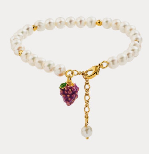 Fruit Pearl Bracelet | Grape