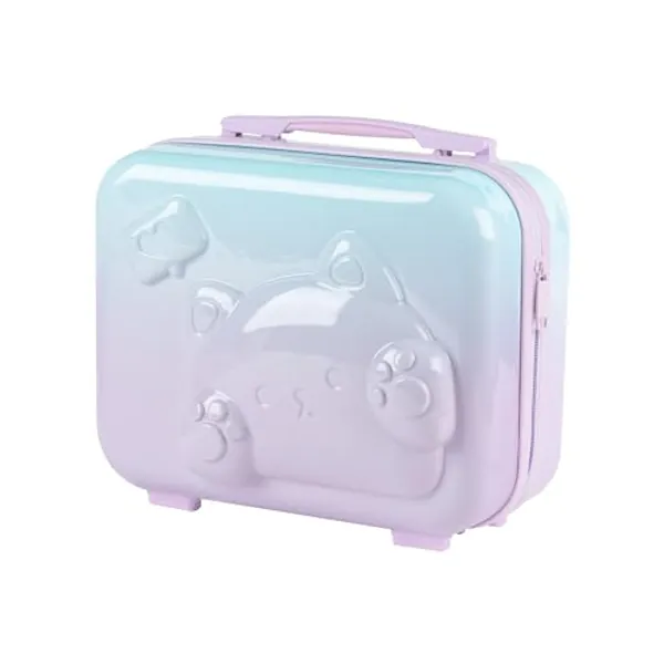 GeekShare Switch Carrying Case Large Travel Case for Switch/OLED - Aurora Cat Max