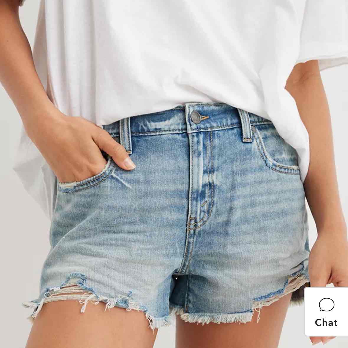 Aerie Daydream Denim Short