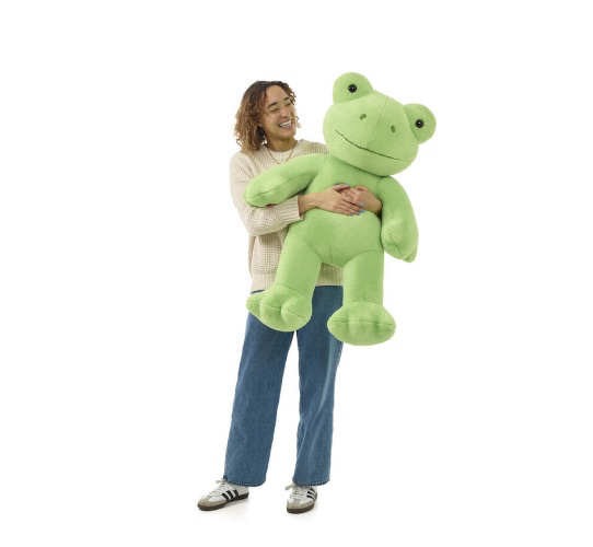 Giant Spring Green Frog Stuffed Animal | Build-A-Bear®