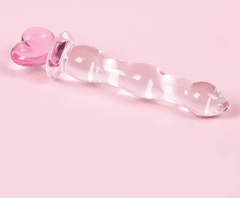 Soul Snatch | Toys: Glass Fairy Wand of Pleasure - Heart Large [Dual Use]