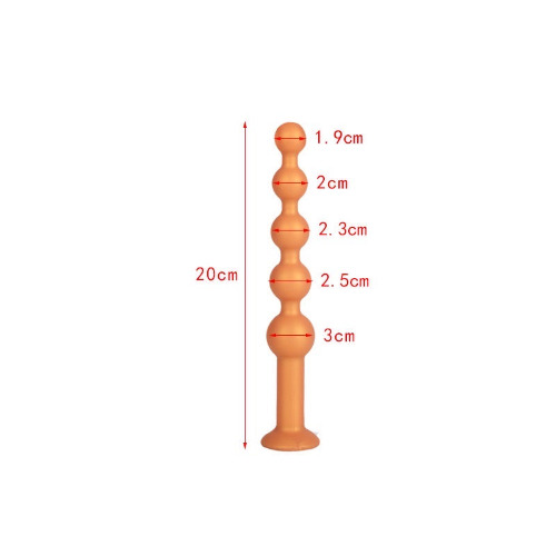 Soul Snatch | Toys: "Knotty Kitsune" Fox Tail Anal Beads Plug - [Golden S + 5 Tail]