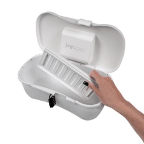 Joyboxx + Playtray Hygienic Storage System | White / White