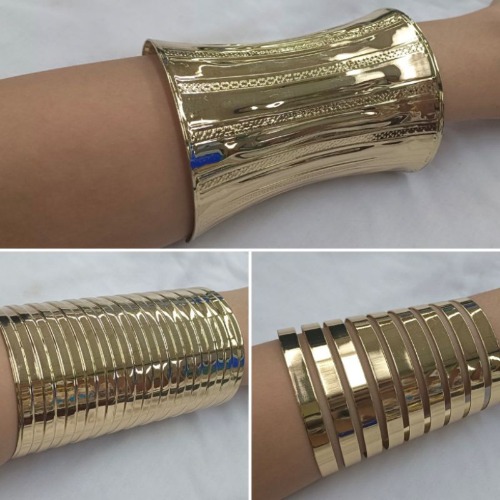 (1pc) bangles for goddess, bangles for costume, armlet cuff adjustable, wide gold | Shopee Philippines