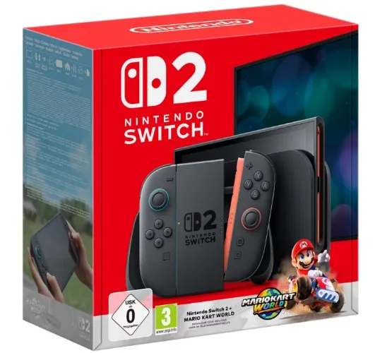 it a switch 2 with mario kart ?!