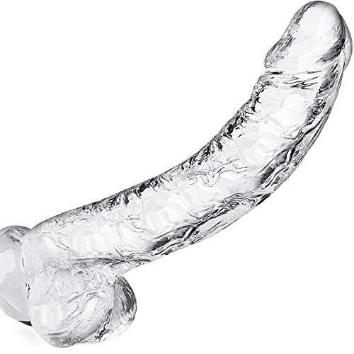 12.8 Inch Huge Dildo with Strong Suction Cup for Men Women Gay,Extra Large Thick Width Clear XXL Realistic Dildo, Long and Fat, Giant Anal Adult Big Size Wide Toy