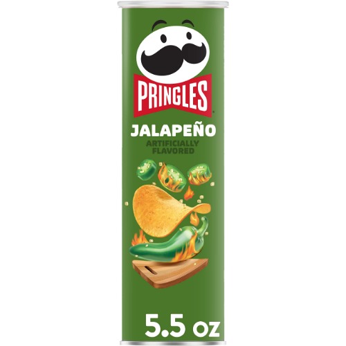 Pringles Jalapeno Potato Crisps 158g (American)
