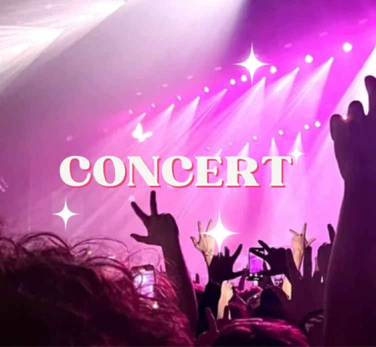 any concert ⊹ ࣪ ˖͙͘͡★