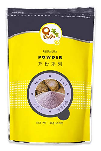 Qbubble Tea Powder Taro Powder, 2.2 Pound - 2.2 Pound (Pack of 1)