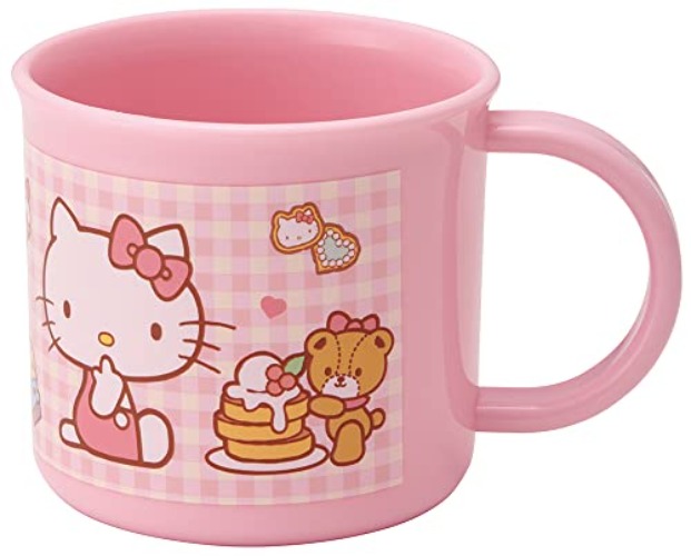 Hello Kitty Reusable Plastic Drinking Cup with Handle 6.76oz - Sweet