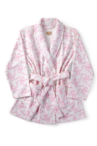 Indie Cotton Bath Robe | PINK BONNET / XS/S