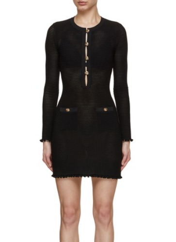 SELF-PORTRAIT | Crochet Mini Dress