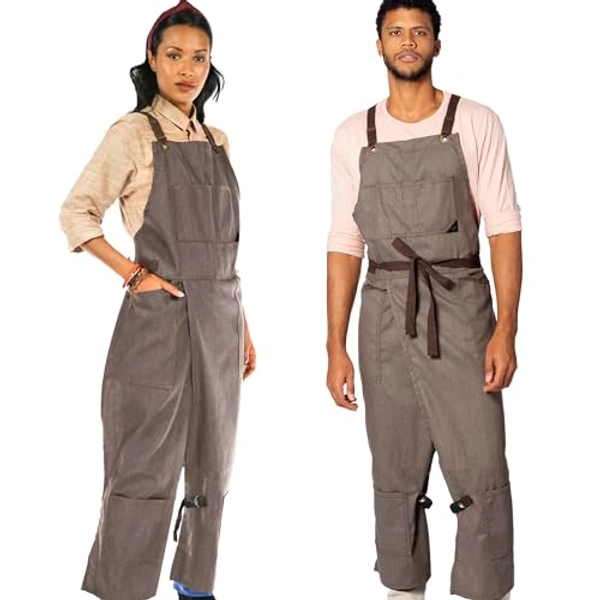 Under NY Sky Pottery Cross-Back Apron