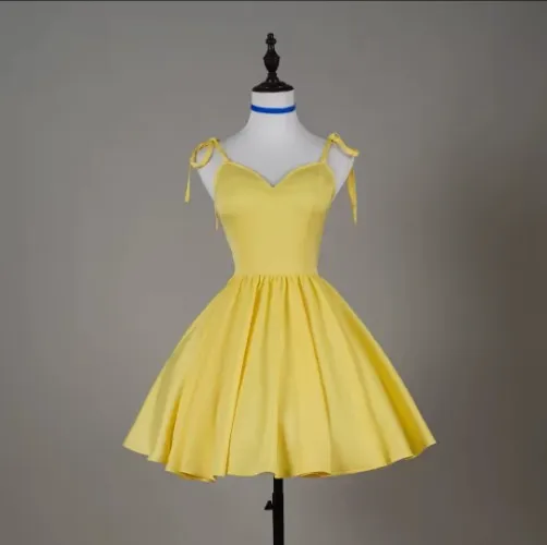 Asuka yellow dress