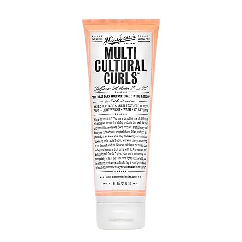 Miss Jessie's Multi Cultural Curls Unisex Cream, 8.5 Ounce (Pack of 1) - Cream