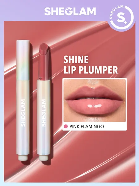 SHEGLAM Pout-Perfect Shine Lip Plumper-Pink Flamingo