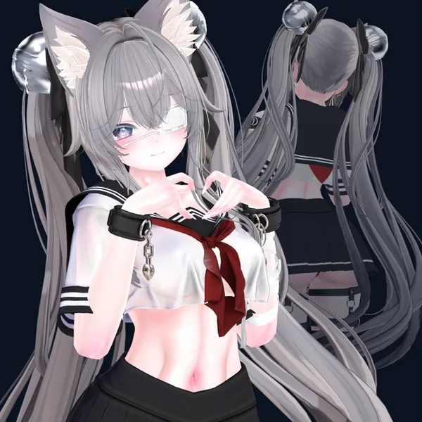 Hair Cat Twintail 