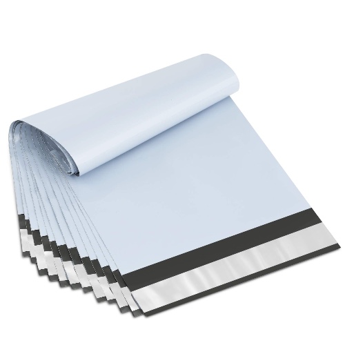 UCGOU Poly Mailers 6x9 Inch White 200 Pack Mini #1 Shipping Bags Strong Mailing Envelopes Thick Self Seal Adhesive Waterproof and Tear Proof Boutique Postal Small Business for Jewelry and More - White