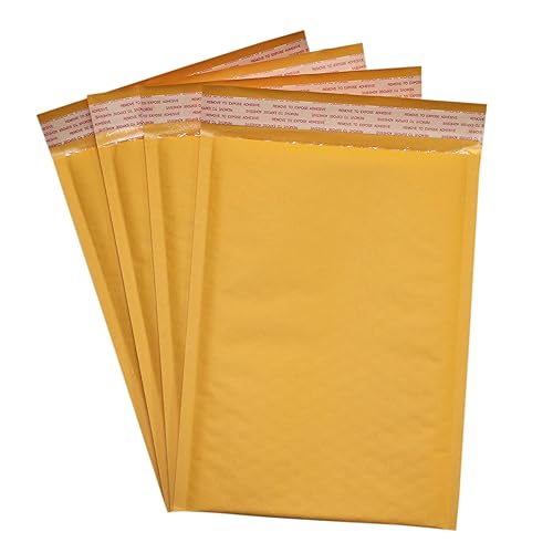 Secure Seal #2 8.5x12 Kraft Bubble Mailers Padded Shipping Envelopes (Pack of 300) - #2 8.5x12” 300 Pack - Kraft