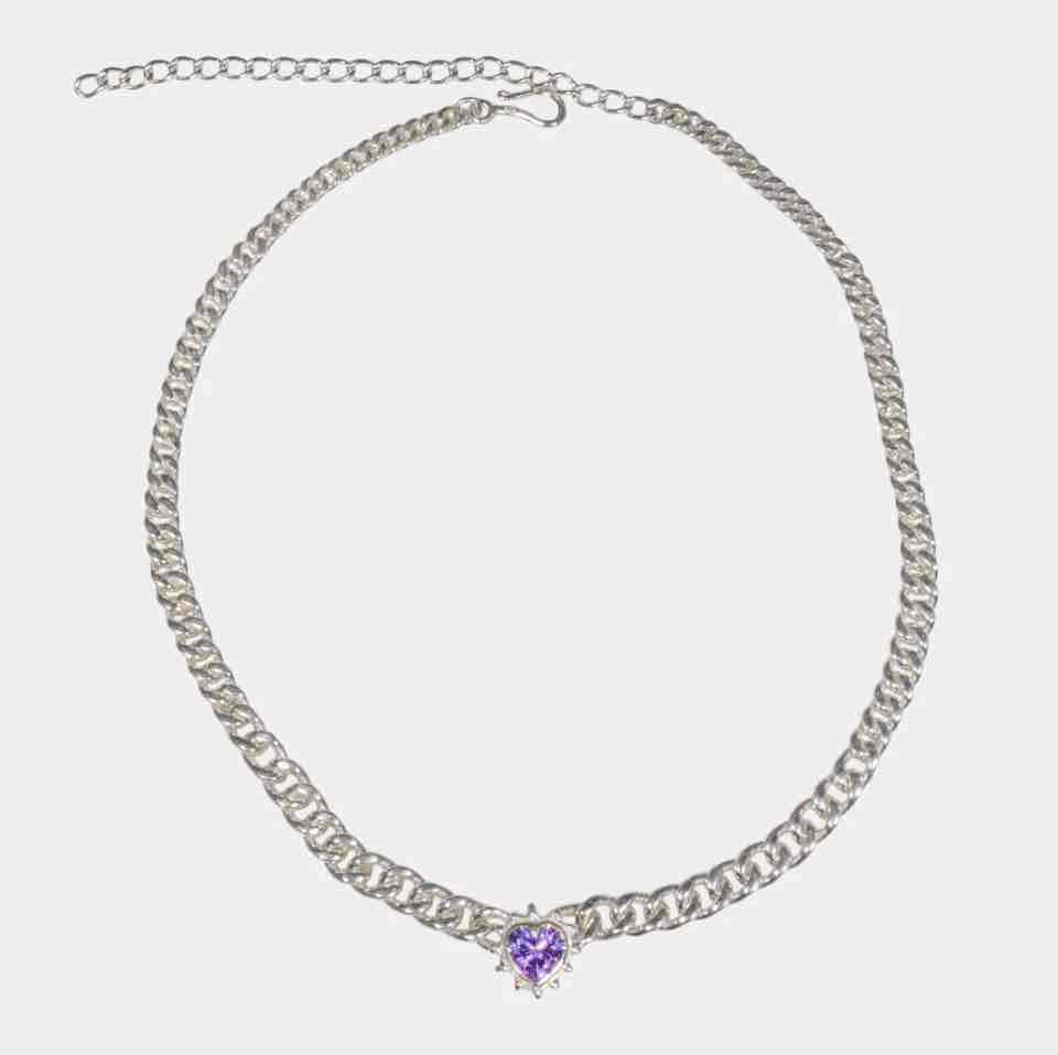 Chained Heart Necklace