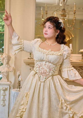 Curve & Plus Angel's Cradle Corset Dress | 1XL