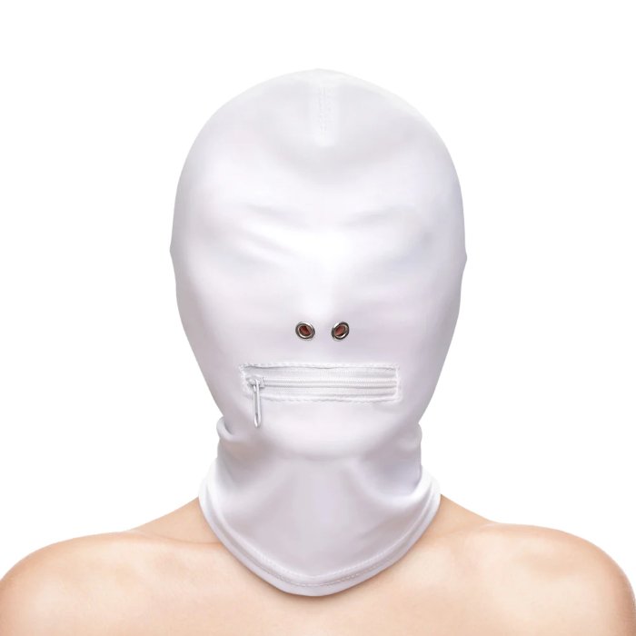 Zippered Mouth Sensory Deprivation Hood