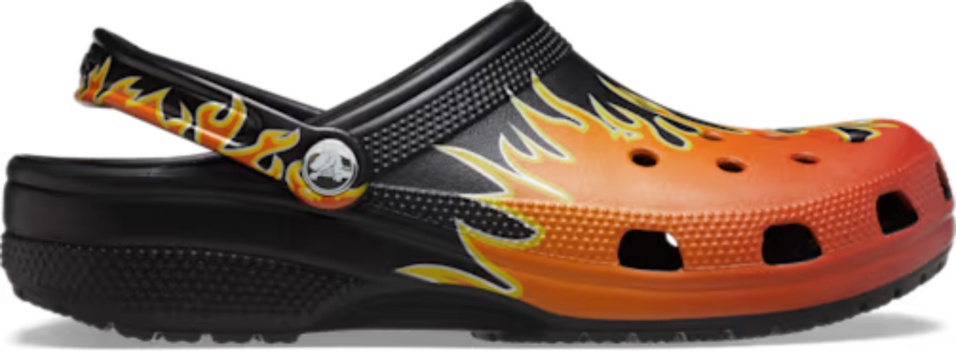 Classic Flames Clog
