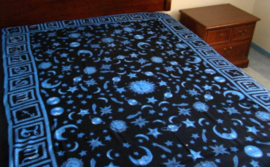 Zodiac Stars 72x108 Tapestry