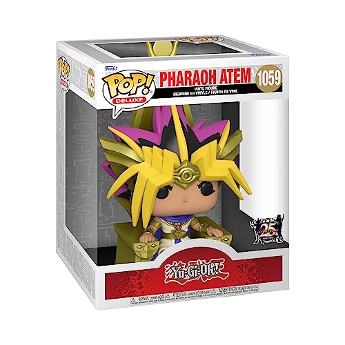 POP Pop! Deluxe: Yu-Gi-Oh - Atem Pharaoh Yugi (Metallic) Multicolor - Deluxe