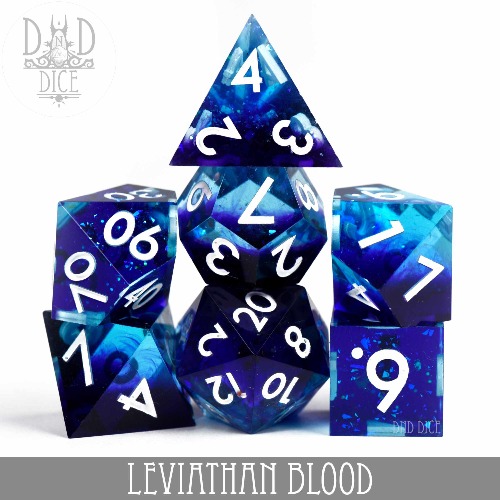 Leviathan Blood Handmade Dice Set