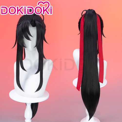 DokiDoki Anime Dao Mo To Shi Cosplay Wig Mo Xuan Yu Mo Dao Zu Shi Black Long Wig Men MDZS | Mo Xuan Yu-Order Processing Time Refer to Description Page