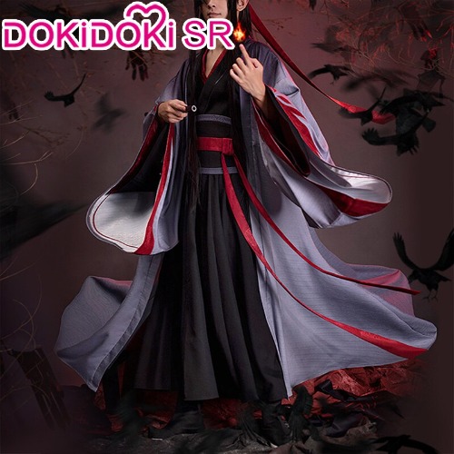 【XL Ready For Ship】DokiDoki-SR Mo Dao Zu Shi Cosplay Yiling Patriarch Ver Wei Wu Xian Cosplay Costume Dao Mo To Shi Men Wei Wuxian/  MDZS | M-Order Processing Time Refer to Description Page