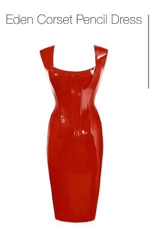 Latex dress