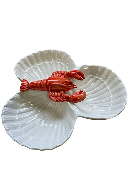 Lobster three-shell starter plate (27cm)