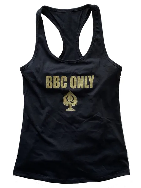 Women's Queen of Spades BBC Only - Racer Back Tank Top