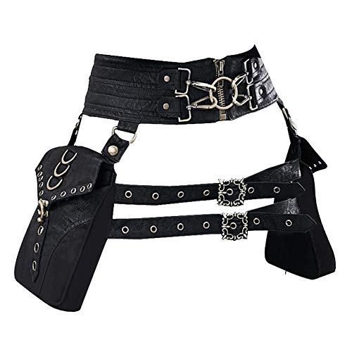 GEAR Halloween Steampunk RMotorcycle Bag Lady Bag Retro Rock Gothic Goth Shoulder Waist Bags Packs