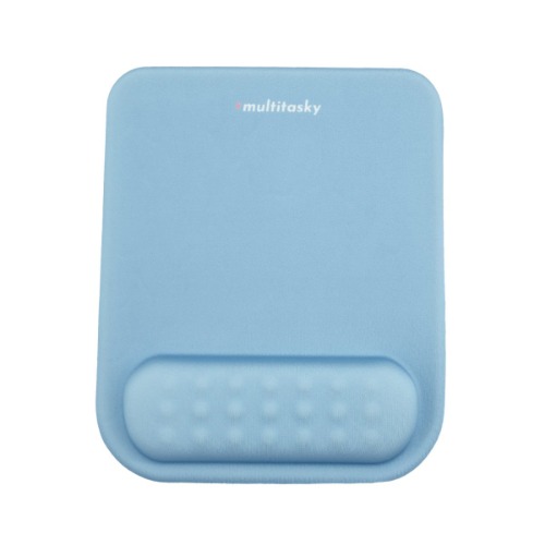 Cloud-Like Comfort Mouse Pad with Wrist Support - Sky Blue