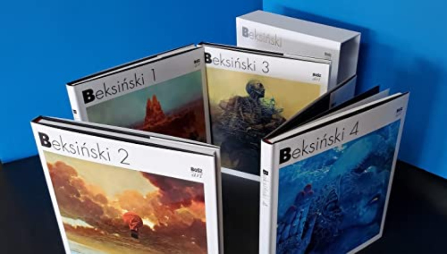Beksinski volume 1-4 a complete series