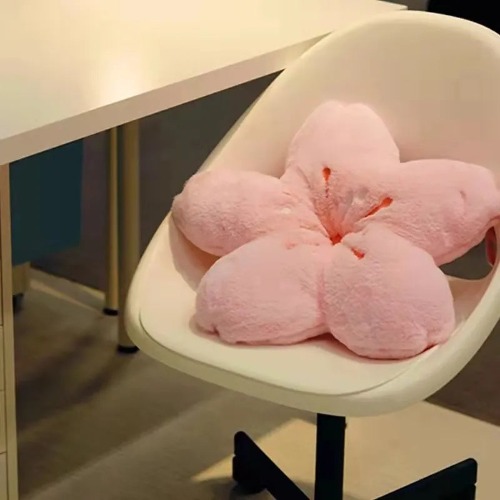 Pink Blossom Pillow Cushion for Bedroom, Living Room, Game Room - Pink
