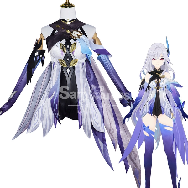 Game Genshin Impact Cosplay Skirk Cosplay Costume Plus Size