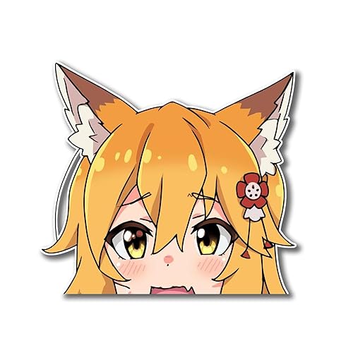5.1" Senko San Car Decal Vinyl Anime Sticker Waterproof Car Decoration for Window Computer Laptop Skateboard Wall