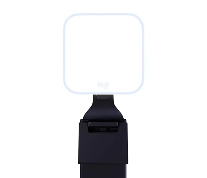 Logitech for Creators Litra Glow Premium LED Streaming Light with TrueSoft - For Video Conferencing, Zoom Meetings, Adjustable Mount and Desktop App Control for PC/Mac - Graphite - LED Streaming Light - Monitor