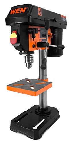 WEN 4208T 2.3-Amp 8-Inch 5-Speed Cast Iron Benchtop Drill Press,Black/Orange - 2.3-Amp, 8-Inch Drill Press