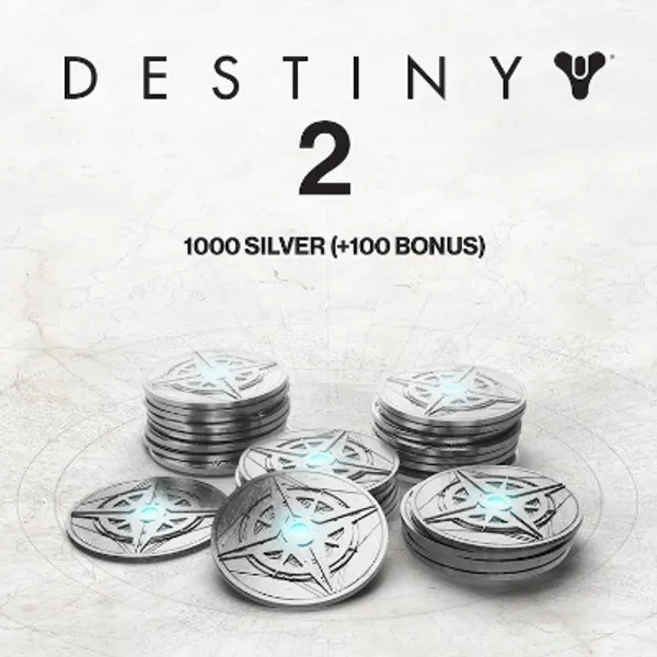 1000 (+100) Destiny 2 silver