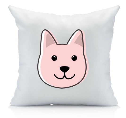 Oh, Susannah Pink Pillow Cover with Adorable Dog Design – Perfect for Pet Lovers, Kids' Rooms, and Unique Gift Giving – Ultra-Soft, Durable & Easy-to-Clean-Elevate Your Home Décor Today - Throw