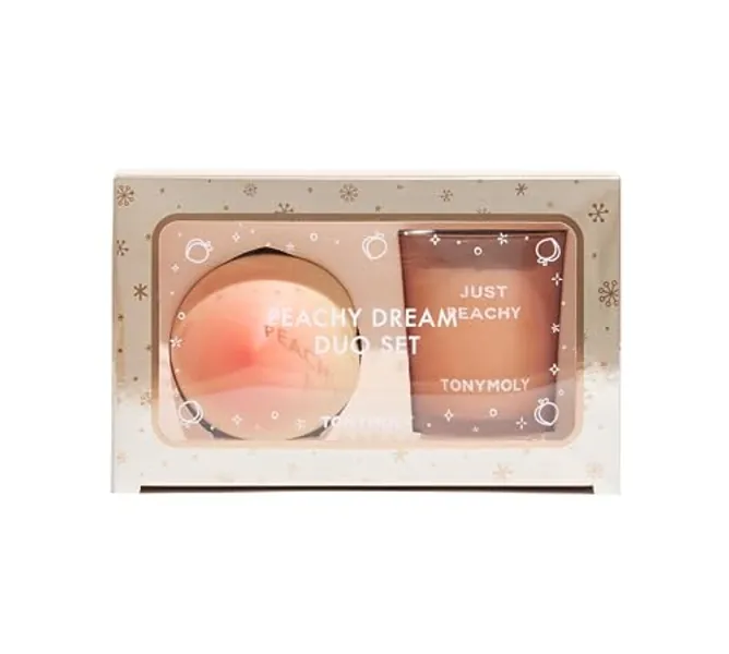 TONYMOLY Dimishes dry skin! Peachy Dream Duo Set