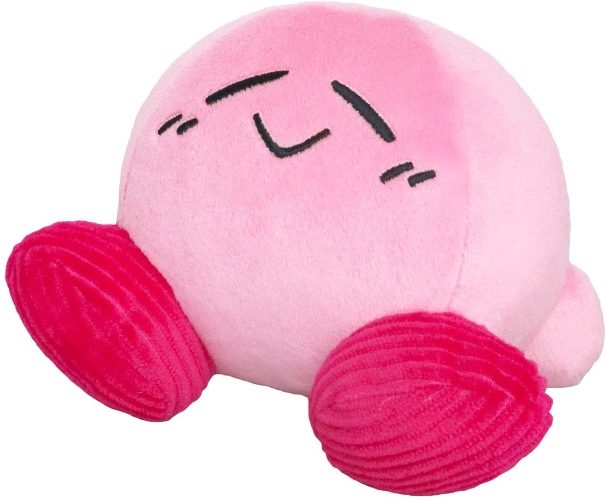 Kirby - Kirby’s Comic Panic Relaxed Plushie (Sanei Boeki) - Brand New