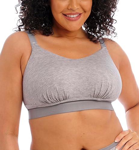 Elomi Women's Downtime Non-Wired and Wireless Bralette - 42H - Gyl