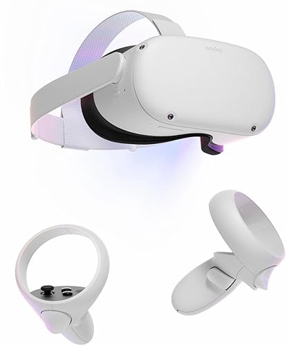 Meta Quest 2 128GB - Advanced All-in-One Virtual Reality Headset (Renewed) - White - 128gb